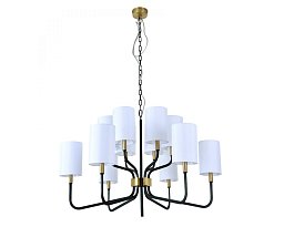 35212/C black+brass Newport Darina люстра