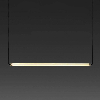 Faro Barcelona NESO SLIM LUMINA 1200 1L горизонтальный подвесной светильник чёрный 64682241