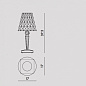 09470CO Kartell Big Battery TL plug version современный настольный светильник коричневый — фото 3