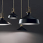 249087 Ideal Lux ERIS-4 SP1 NERO подвесной светильник черное золото матовое — фото 1