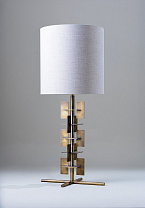 Antiqued Brass shown with 14 1/2 Top Hat in Putty Silk with Cream Card lining