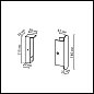 Фиксатор Odeon Light FINO XS 7154/1F — фото 1