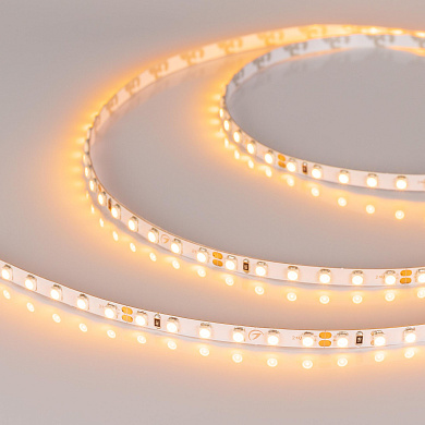 015662(2) Arlight Лента RT-A120-5mm 24V Yellow (9.6 W/m, IP20, 2835, 5m)