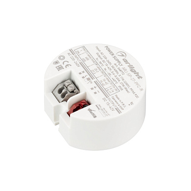 048772 Arlight LED драйвер ARJ-SP-27-PFC-R (27W, 15-42V, 0.6-0.65A)