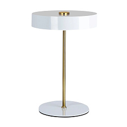 A5038LT-3WH Arte Lamp ELNATH декоративная настольная лампа с абажуром E27