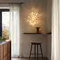 Slamp Clizia PL AP M настенный светильник с двухцветным абажуром золотой CLICM00GNM00000000EU — фото 3