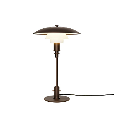 Настольная лампа Louis Poulsen PH 3 2 Aged Brass Opal