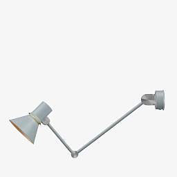 33048 Anglepoise Type 80 настенный светильник с куполообразным плафоном и длинным держателем
