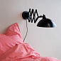 Futura wall lamp with folding arm Dyberg Larsen настенный светильник черный 7223