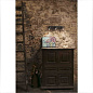 43502 STONE-3 Stone grey wall lamp настенный светильник Faro barcelona