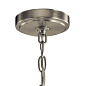 Voleta 20.75" 3 Light Pendant Brushed Nickel подвесной светильник 42140NI Kichler — фото 2