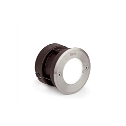 71498N Faro Barcelona LED компактный круглый встраиваемый в грунт светильник для акцентной подсветки
