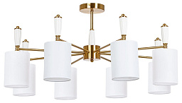 A4102PL-8PB Arte Lamp WAVERLEY люстра на штанге с шестью плафонами цилиндрической формы