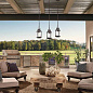 Подвесной уличный светильник Ashland Bay Kichler KL-ASHLANDBAY8-S состаренный цинк — фото 1