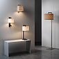 Настенный светильник Astro Lighting Ravello матовый никель — фото 4