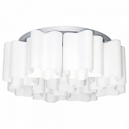 802090 Lightstar Nubi потолочная люстра с многосекционным волнообразным плафоном