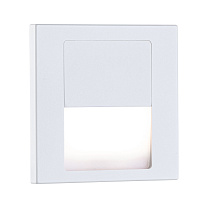 Recessed wall light Tsaro angular 80x80mm