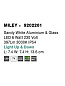 9202261 MILEY Novaluce настенный светильник LED 6Вт 230Volt 397Lm 3000K IP54 Light Up & Down — фото 7