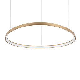 307701 Ideal lux Gemini подвесной светильник кольцевого силуэта с равномерным световым контуром