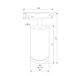 Трековый светильник Slim Magnetic Elektrostandard a061300 — фото 5