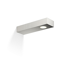 FLAT 2 LED - Satin-finished nickel