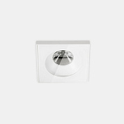 Downlight Play IP65 Glass Square Fixed 17.7W 4000K CRI 90 33.6º PHASE CUT White IP65 1621lm