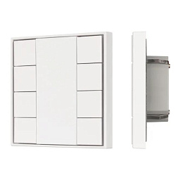 037723 Arlight INTELLIGENT  Кнопочная панель KNX-301-22-8-SH-IN White