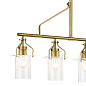 Everett 42" 5 Light Linear Chandelier Natural Brass люстра 52379NBR Kichler — фото 9