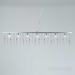 0220.87.5.SsTR Kolarz Swing подвесной светильник линейный с семью лампами