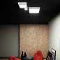 8229N Linea Light Box SQ AP PL LED M квадратный потолочный светильник белый — фото 2