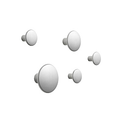 DOTMES501 Muuto Dots набор настенных металлических крючков алюминиевых 5 штук