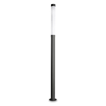 LYON column 2310 mm in height in dark grey finish, head not included