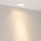 Поворотный встраиваемый светильник Arlight MS-VORTEX-BUILT-S90x90-12W — фото 5