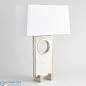 Passageway Table Lamp-Shiny Nickel-Wide Global Views настольная лампа
