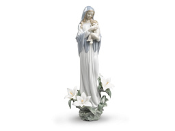 1008322 Lladro Utopia II фарфоровая фигурка женщины с цветами