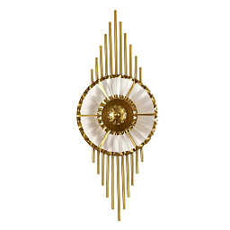 A2564AP-1PB Arte Lamp ALMAAZ настенный светильник с декоративными вертикальными ламелями