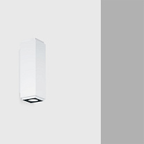iPro Outdoor Up/Down wall-mounted luminaire - Neutral white LED - with electronic ballast Vin=100-240V ac - Light Blade optic (Up) + Wide Flood optic (Down) 6W 156lm - 4000K