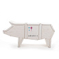 SE16366W Seletti Sending Animals 2.0 Деревянный шкаф - Свинья — фото 3