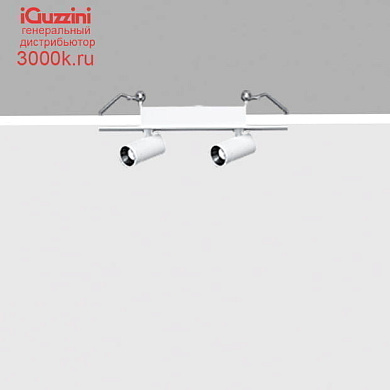 QX13 Palco Recessed iGuzzini Palco linear recess 2 x Ø19 - medium - remote driver