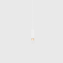 oran pendant glass, on-track 48V, cylinder, E1, white