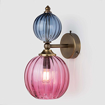 Pop Petite Wall Light джинсовый синий-рубиновый