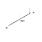 INFORM SQ P392-6 DOWN 83067 B-MMAT черный Delta Light подвесной светильник