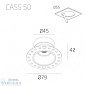 CASS (2024) Faldi встраиваемый потолочный светильник