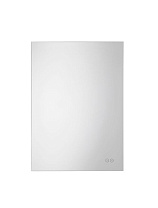 Mirror Glass Aluminium LED 38 Watt 220-240Volt 827Lm IP44 Touch & No Frosting Switch L: 50 W: 3 H: 70 cm