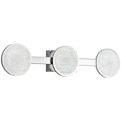 Delaine 3000K LED 3 Light Vanity Light Chrome настенный светильник 85063CH Kichler