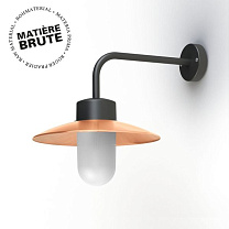 Belcour N° 9; Frosted glass E27 60W; Raw copper