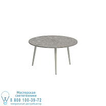 ПРИСТАВНОЙ СТОЛИК STYLETTO Ø60CM С ГРИБНОЙ КЕРАМИЧЕСКОЙ СТОЛЕШНИЦЕЙ CEPPO DOLOMITICA Royal Botania