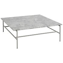 Rebar Coffee Table 100×104 см, каркас Fossil grey / серый мрамор