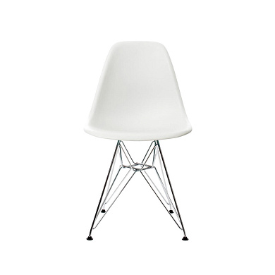 4055737331732 Eames Vitra Стул обеденный, белый/хром