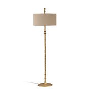 Olivier Floor Lamp White Gold Porta Romana